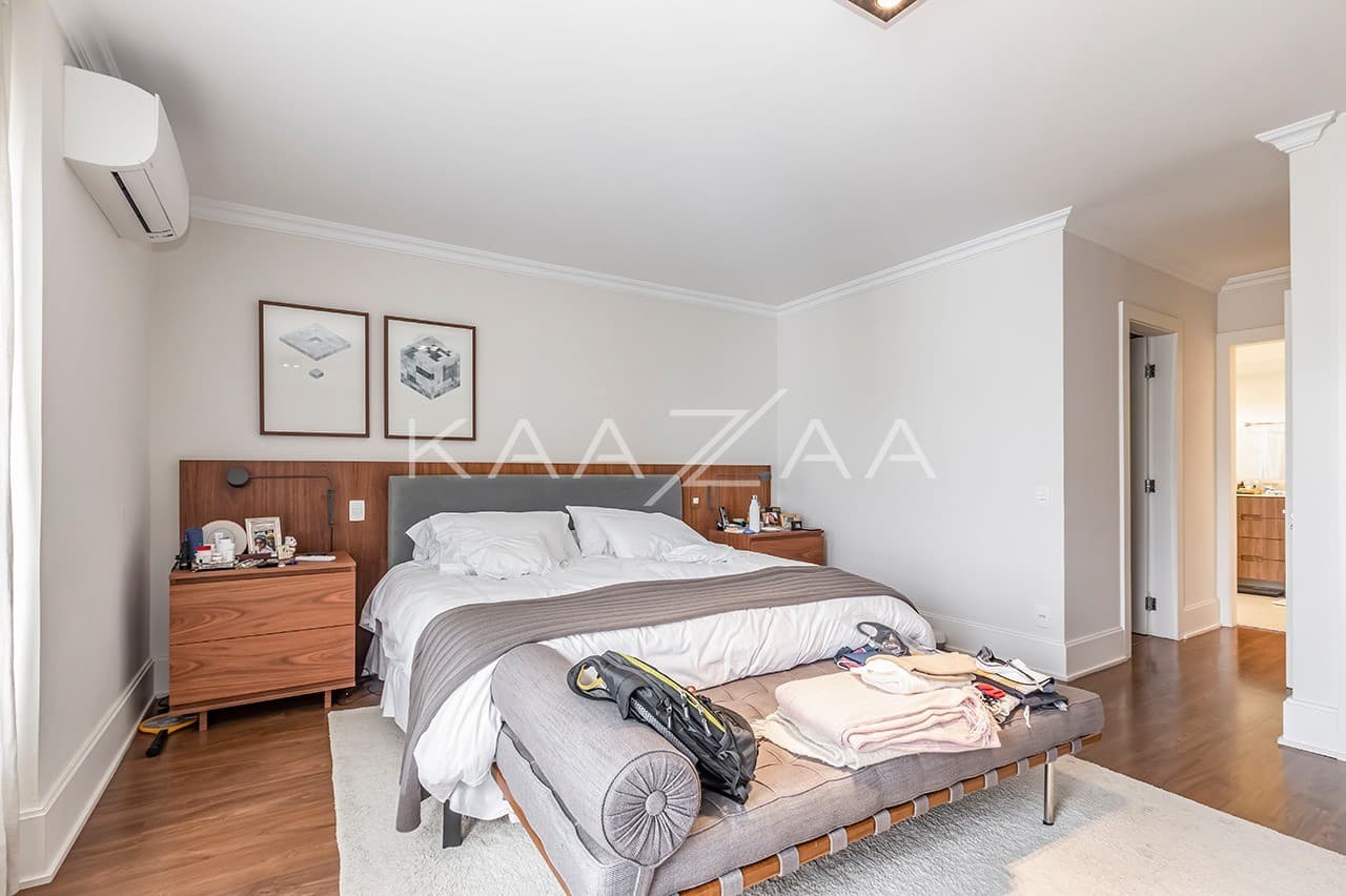 Ambientes amplos e iluminados, com vista panorâmica. Apartamento no Jardim Europa. - Foto 14