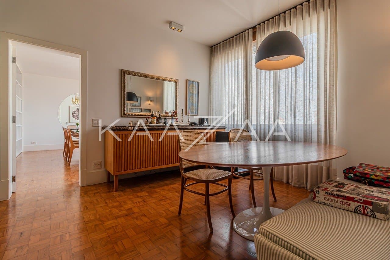 Apartamento reformadíssimo e semimobiliado para locação. No privilégio do coração dos Jardins. - Foto 14